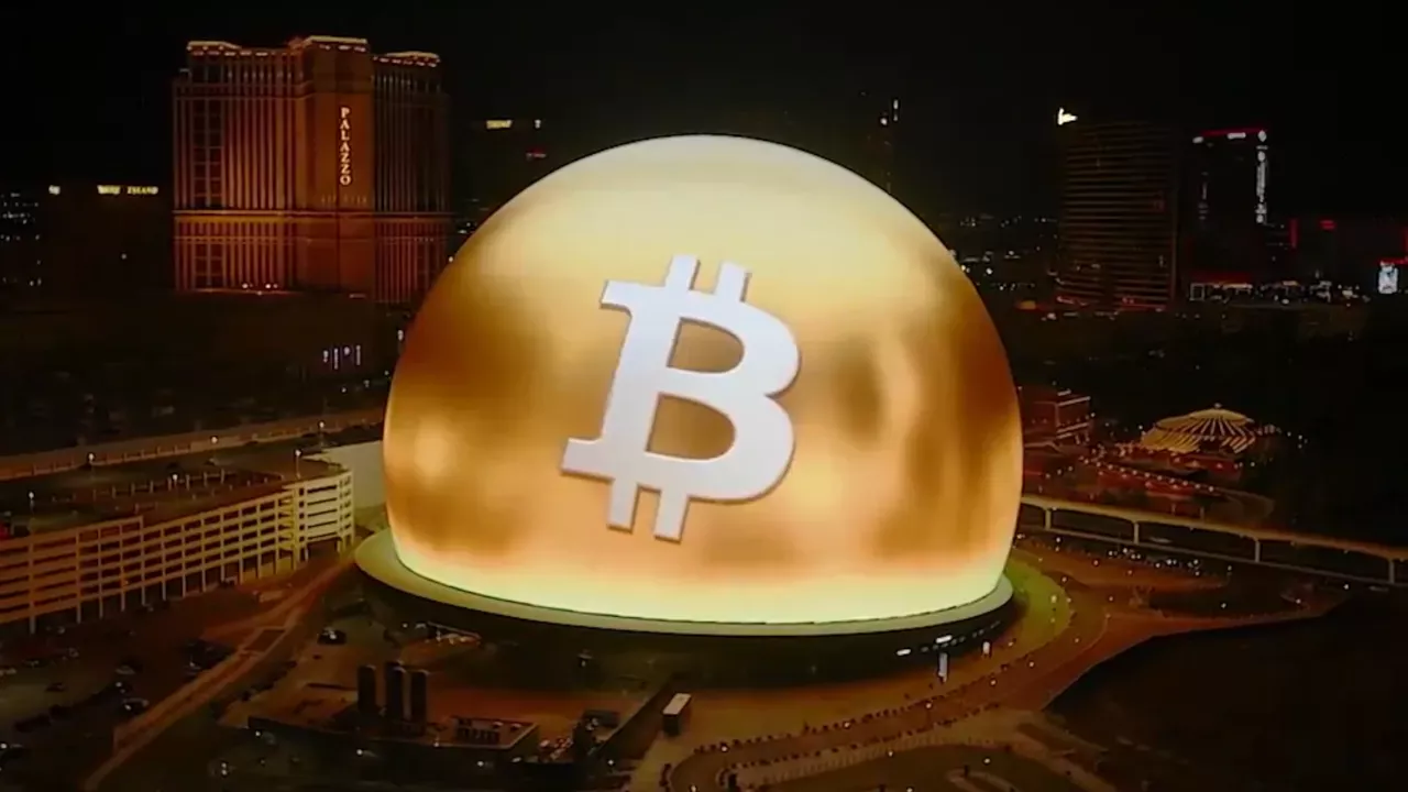 Bitcoin se apoderó de la esfera de Las Vegas: ¿Dónde está Dogwifhat?