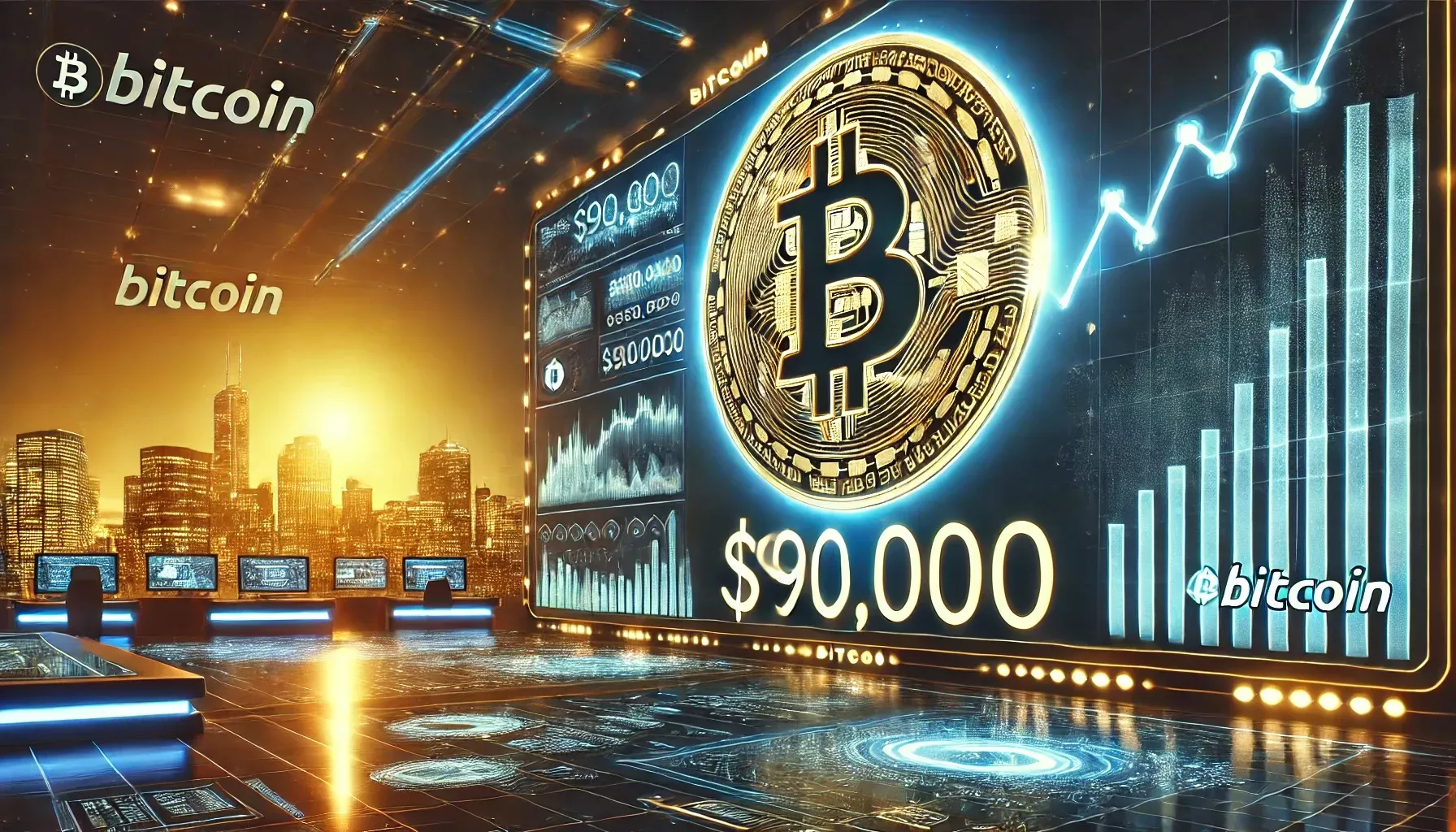 Bitcoin supera los $90,000 impulsado por la caída del dólar y la inestabilidad bursátil